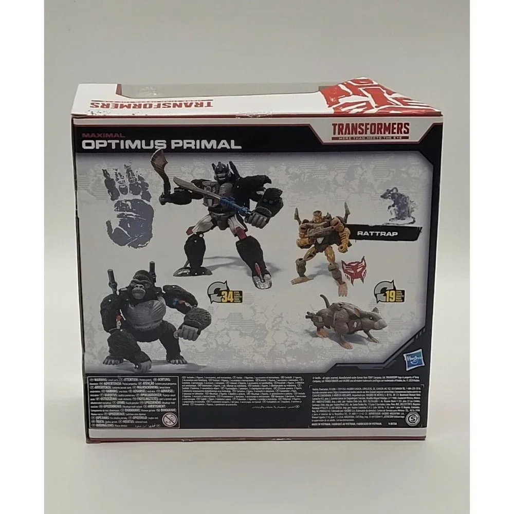 Hasbro Netflix Transformers War for Cybertron  Trilogy Maximal Optimus Primal - Picture 4 of 9